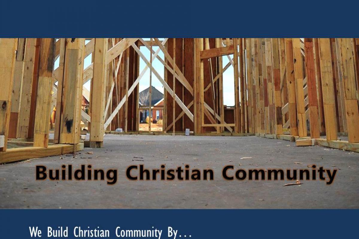 Building Christian Community: Humility
